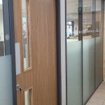Middleton glass partition